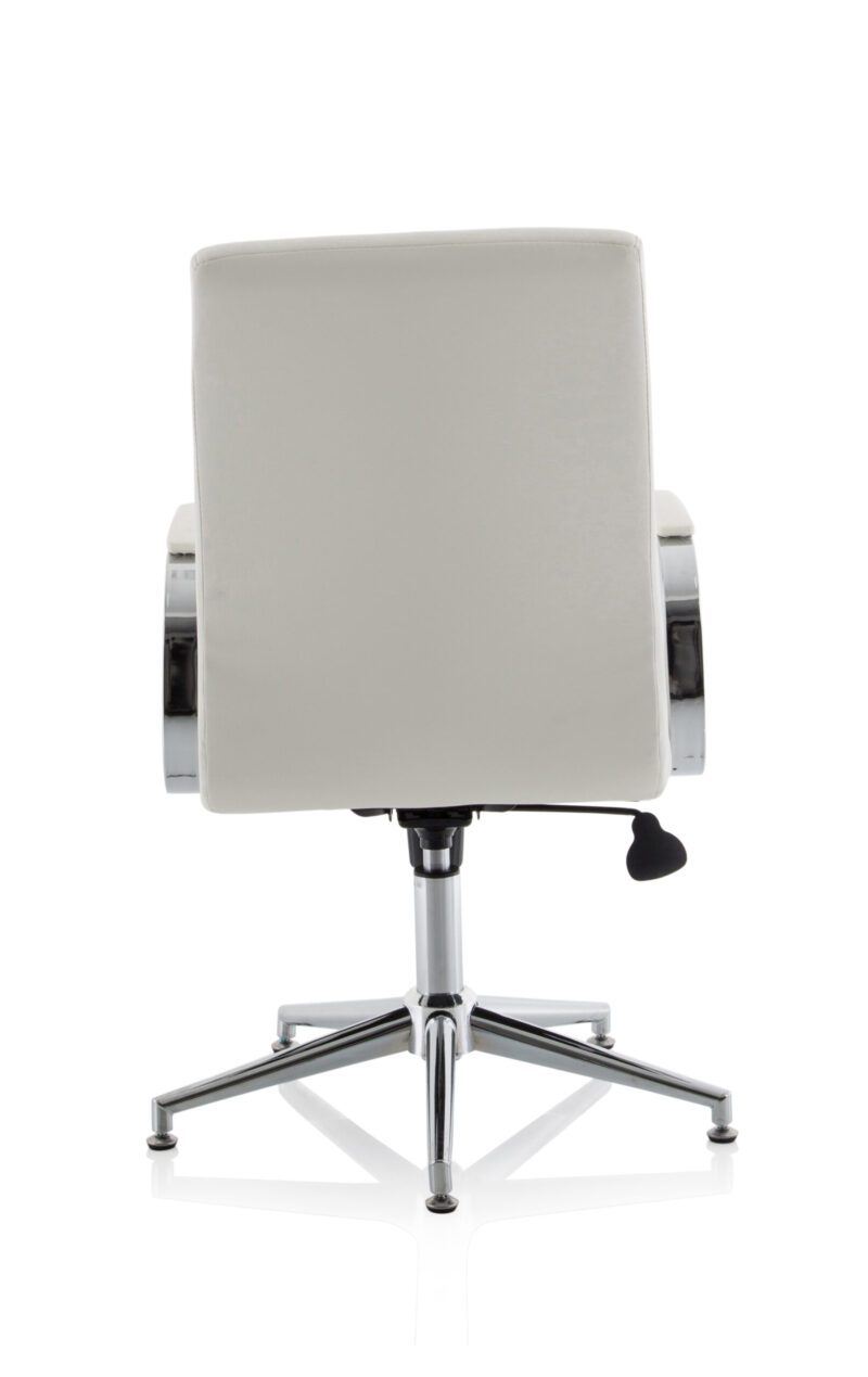 Ezra Medium Back Leather Executive Office Chair with Arms - Image 25