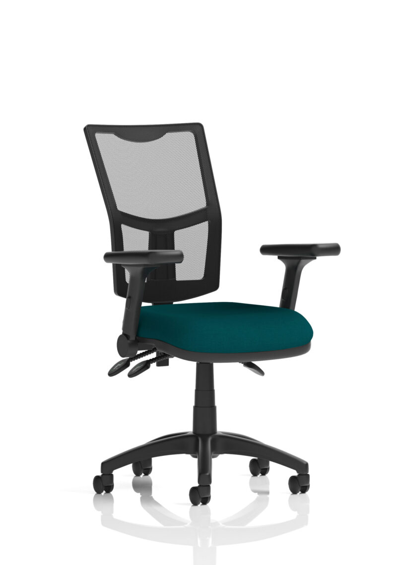 Eclipse Plus III Medium Mesh Back Task Operator Office Chair - Image 43