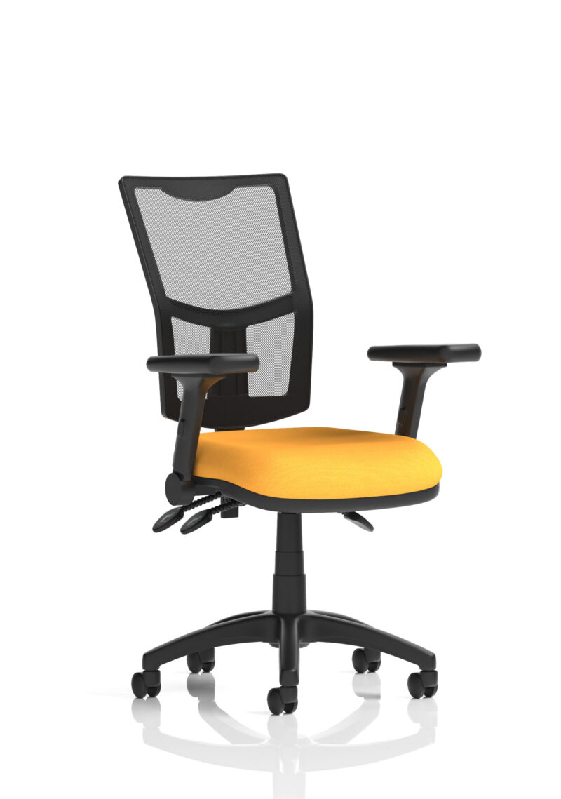 Eclipse Plus III Medium Mesh Back Task Operator Office Chair - Image 45