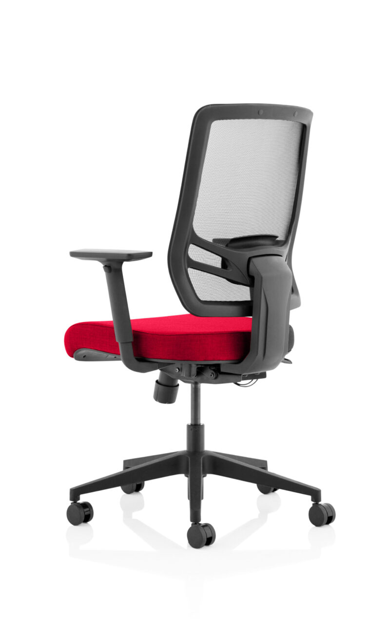 Ergo Twist High Mesh Back Ergonomic Task Operator Office Chair with Arms - Image 37