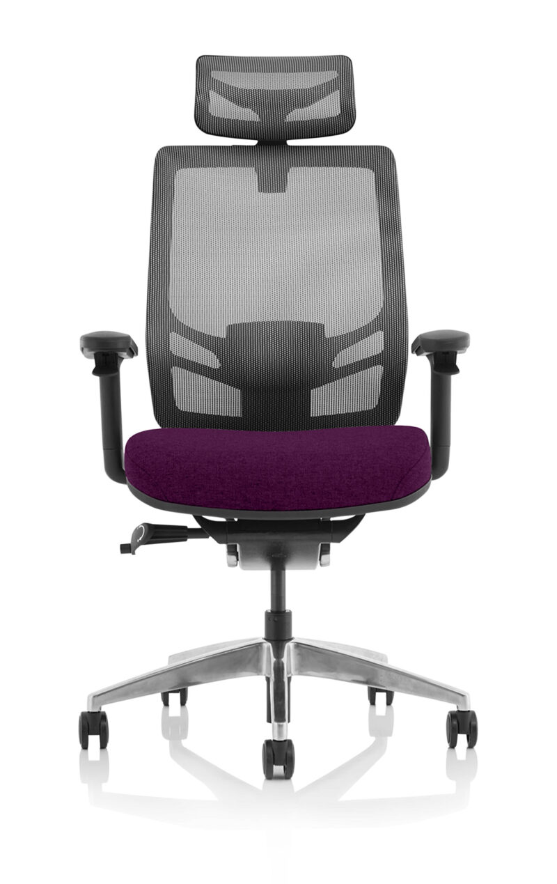 Ergo Click High Back Ergonomic Posture Office Chair with Arms - Image 55