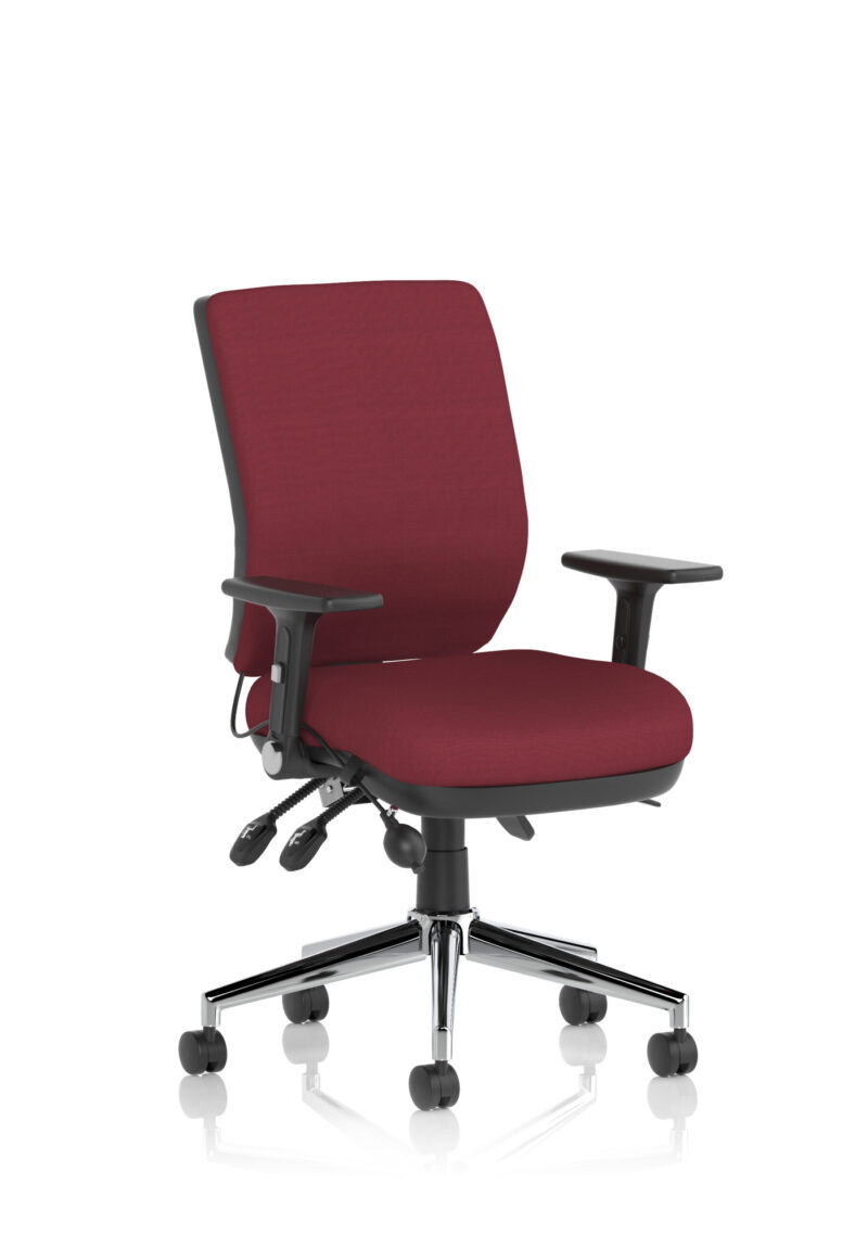 Chiro Medium Back Task Operator Office Chair - Image 89