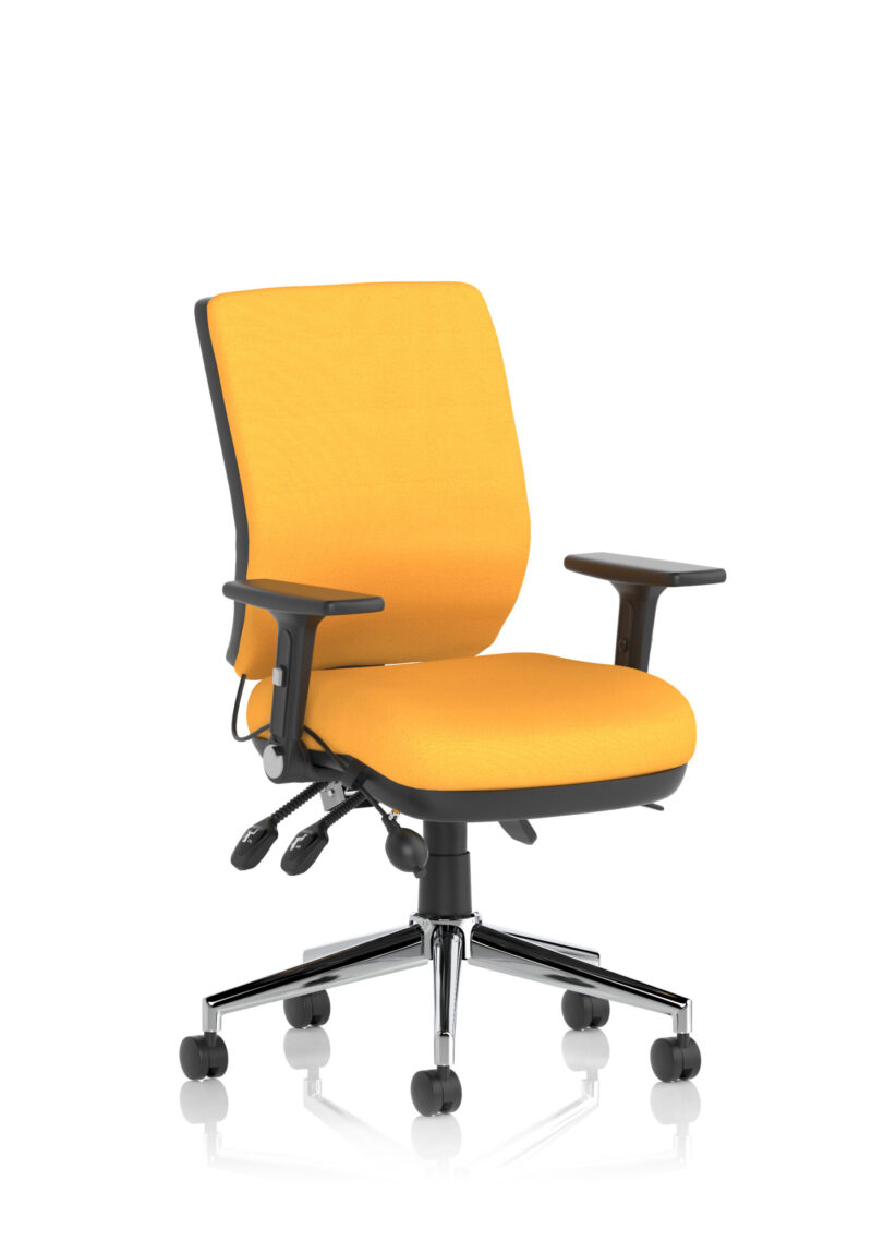 Chiro Medium Back Task Operator Office Chair - Image 92