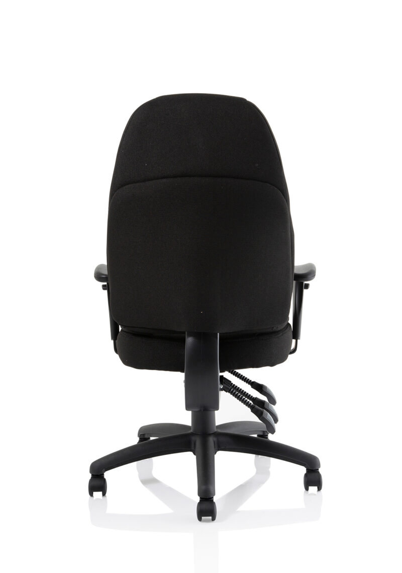 Galaxy Medium Back Task Operator Office Chair with Adjustable Arms - Image 6