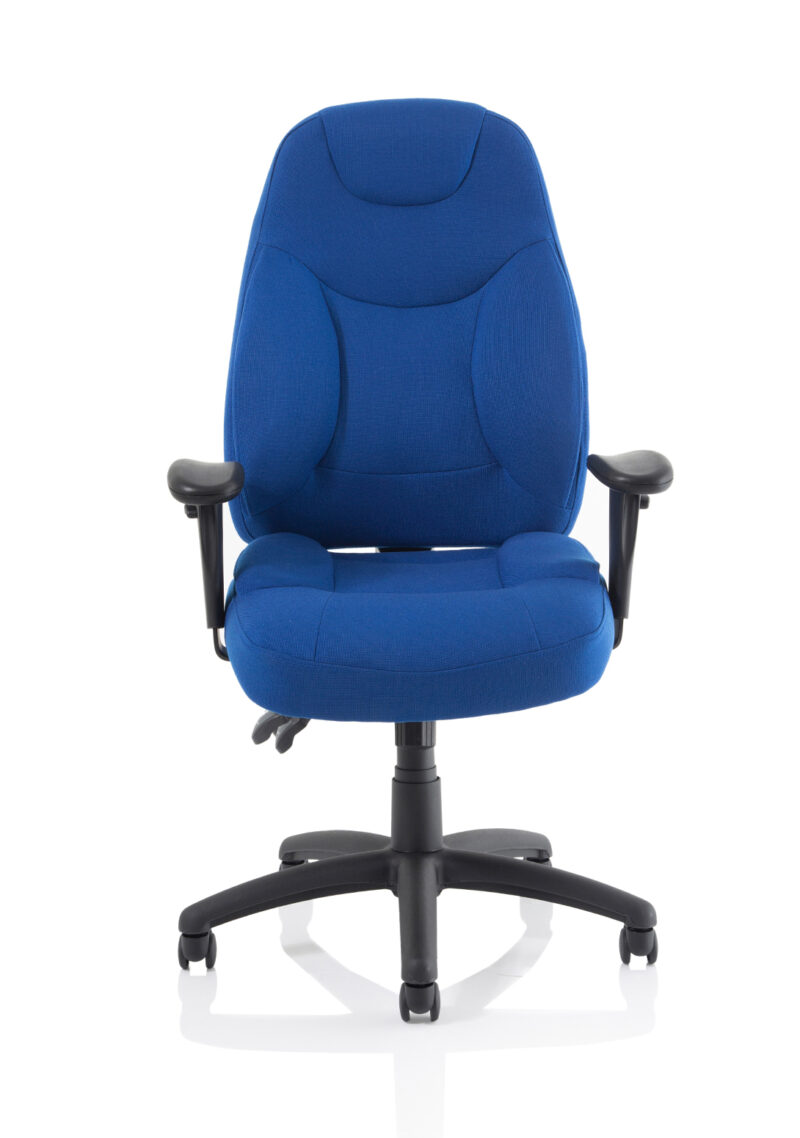 Galaxy Medium Back Task Operator Office Chair with Adjustable Arms - Image 18