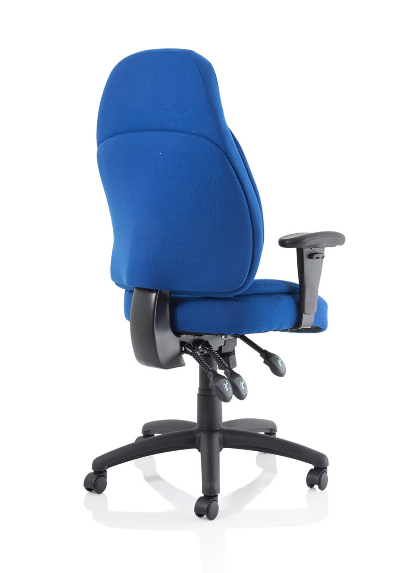 Galaxy Medium Back Task Operator Office Chair with Adjustable Arms - Image 23