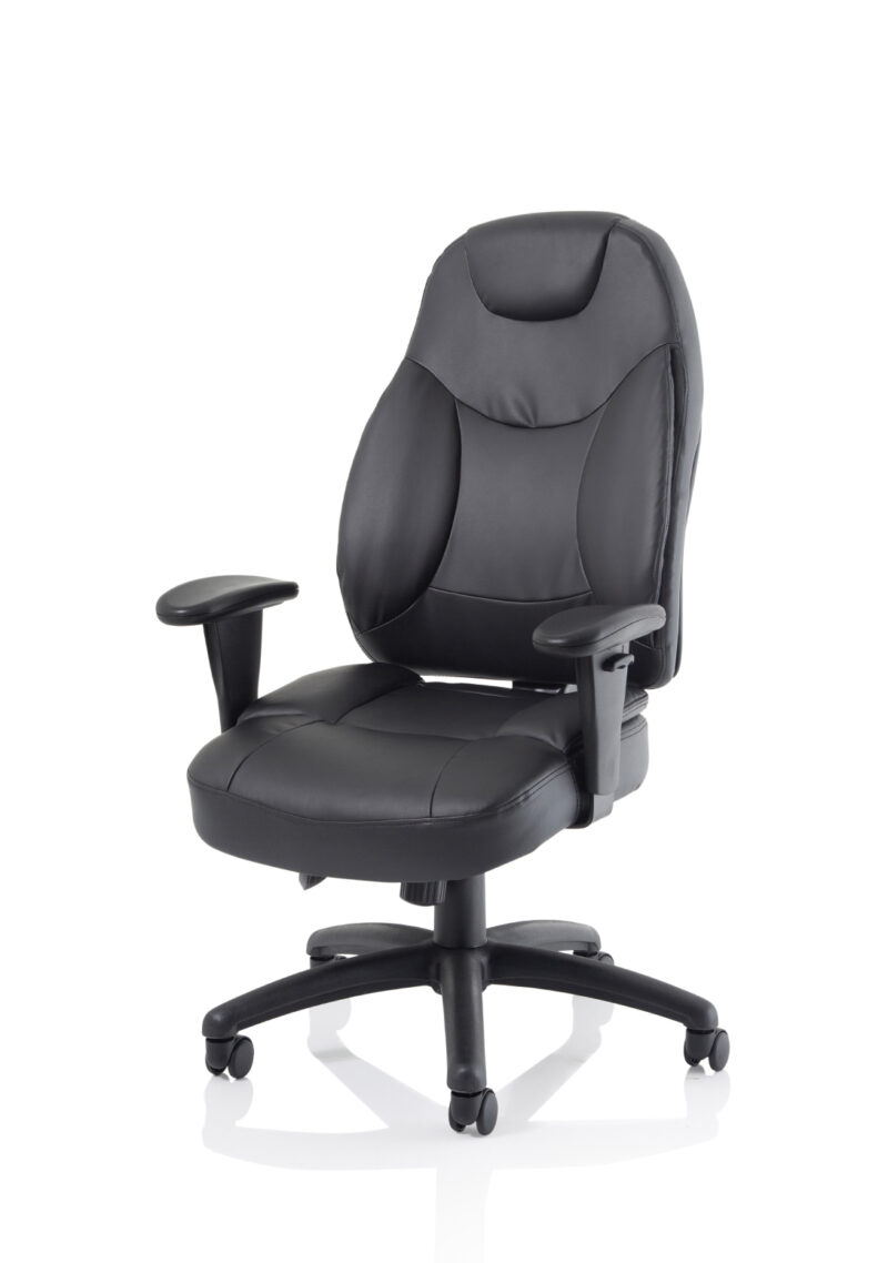 Galaxy Medium Back Task Operator Office Chair with Adjustable Arms - Image 11