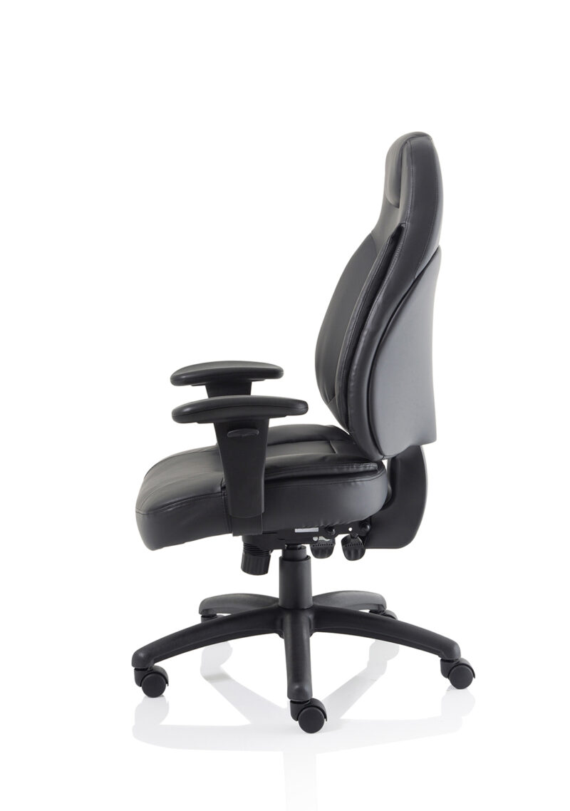 Galaxy Medium Back Task Operator Office Chair with Adjustable Arms - Image 12