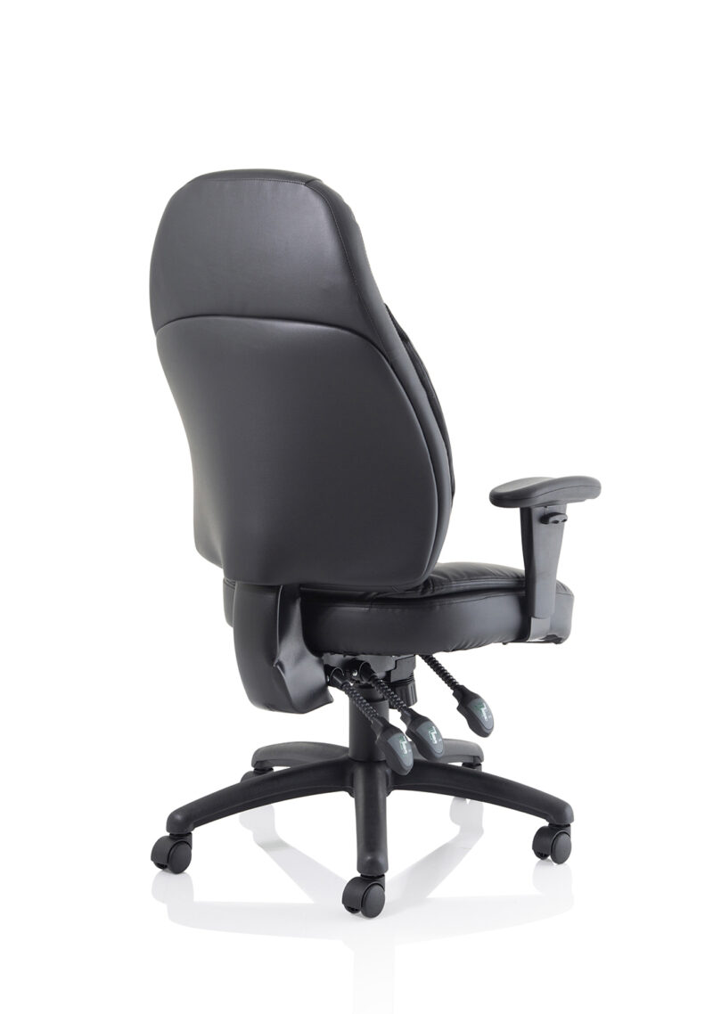 Galaxy Medium Back Task Operator Office Chair with Adjustable Arms - Image 15