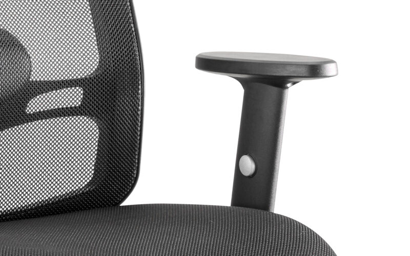 Portland Medium Mesh Back Task Operator Office Chair with Arms - Image 5
