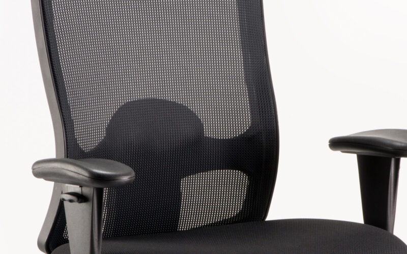 Portland HD High Back Heavy Duty Task Operator Office Chair with Arms - Image 6