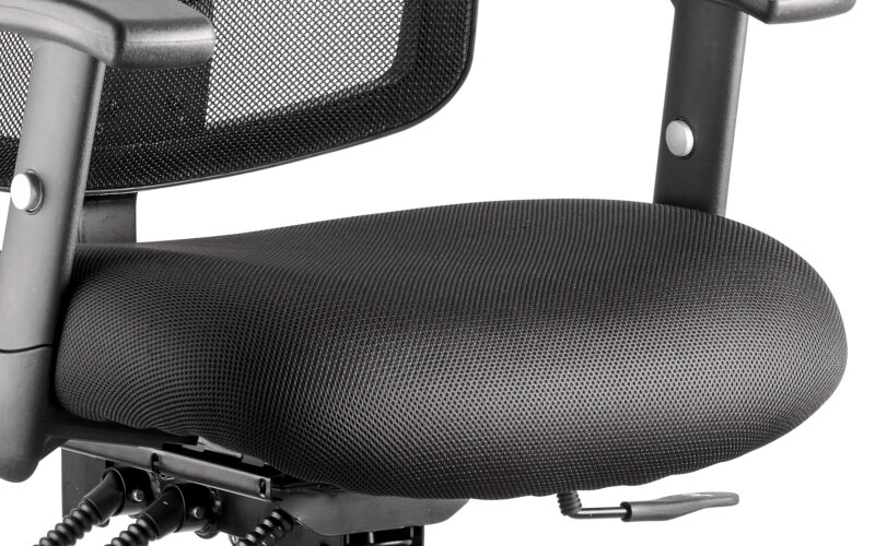 Portland III High Mesh Back Task Operator Office Chair with Arms - Image 7