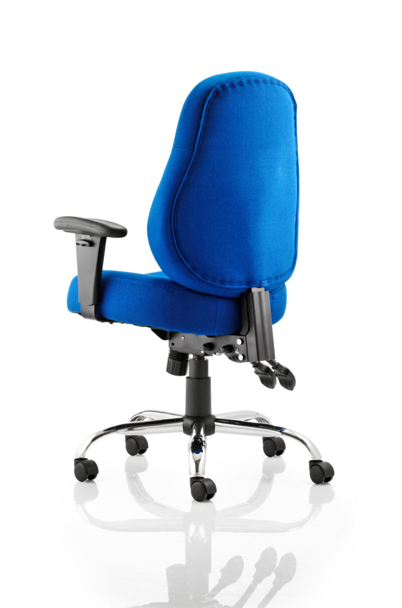 Storm High Back Task Operator Office Chair with Arms - Image 6