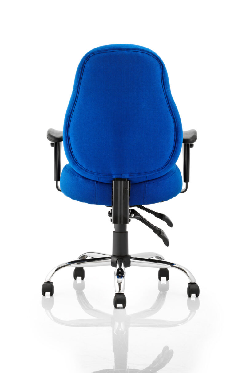 Storm High Back Task Operator Office Chair with Arms - Image 7