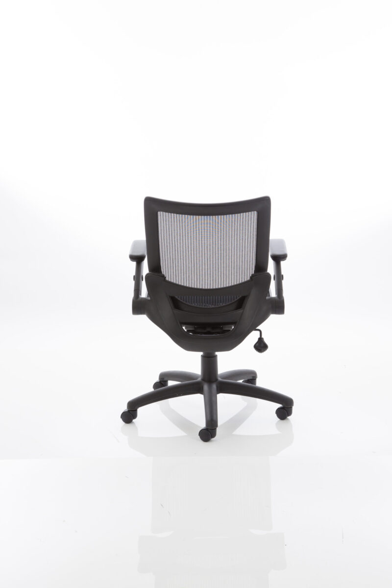 Fuller Medium Mesh Back Task Operator Office Chair with Folding Arms - Image 3
