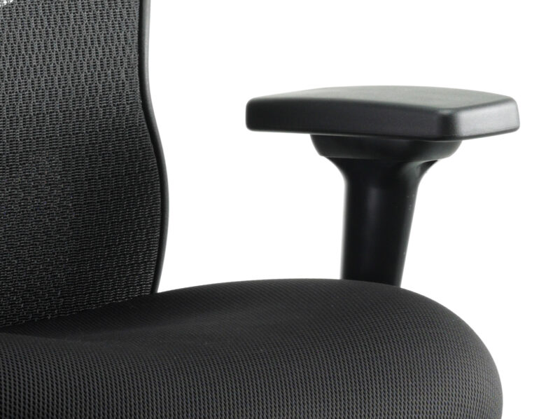 Stealth Shadow High Mesh Back Ergonomic Posture Chair with Arms - Image 19