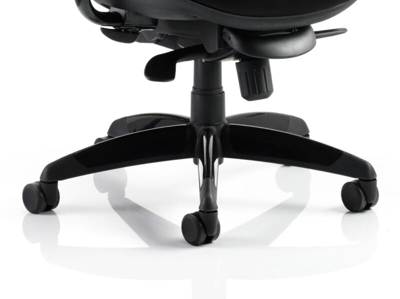 Stealth Shadow High Mesh Back Ergonomic Posture Chair with Arms - Image 24